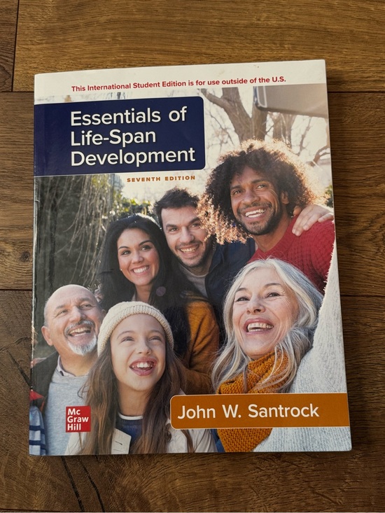 Other - Essentials of Life-Span Development by John W. Santrock - Multicolor Textbook